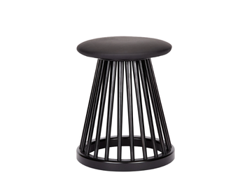 FAN - Low upholstered stool by Tom Dixon - view 2